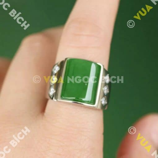 Nhẫn Ngọc Bích Nephrite Jade (NN015) 3