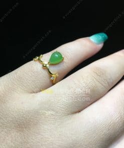 Nhẫn Ngọc Bích Nephrite Jade (NN078) 18 Nhẫn Ngọc Bích Nephrite Jade (NN078) 9