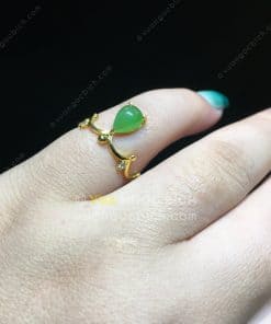 Nhẫn Ngọc Bích Nephrite Jade (NN078) 17 Nhẫn Ngọc Bích Nephrite Jade (NN078) 8