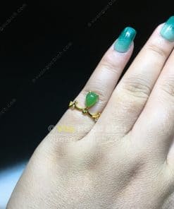 Nhẫn Ngọc Bích Nephrite Jade (NN078) 16 Nhẫn Ngọc Bích Nephrite Jade (NN078) 7