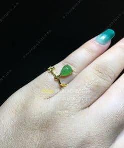 Nhẫn Ngọc Bích Nephrite Jade (NN078) 13 Nhẫn Ngọc Bích Nephrite Jade (NN078) 4