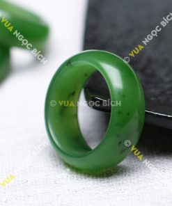 Nhẫn Tròn Trơn Đá Ngọc Bích (NN003) 12 Nhẫn Tròn Trơn Đá Ngọc Bích (NN003) 5