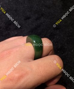 Nhẫn Yên Ngựa Đá Ngọc Bích (NN002) 21 Nhẫn Yên Ngựa Đá Ngọc Bích (NN002) 11