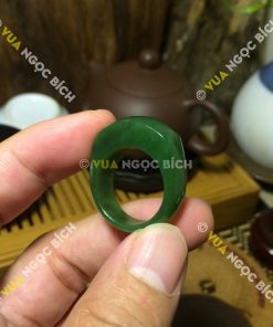 Nhẫn Yên Ngựa Đá Ngọc Bích (NN002) 19 Nhẫn Yên Ngựa Đá Ngọc Bích (NN002) 9
