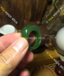 Nhẫn Yên Ngựa Đá Ngọc Bích (NN002) 15 Nhẫn Yên Ngựa Đá Ngọc Bích (NN002) 5