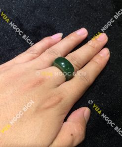 Nhẫn Yên Ngựa Đá Ngọc Bích (NN002) 14 Nhẫn Yên Ngựa Đá Ngọc Bích (NN002) 4