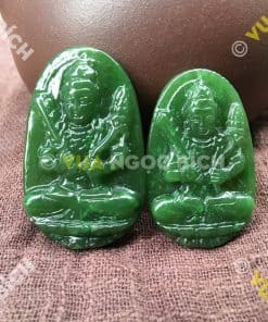 Phật Bản Mệnh Bồ Tát Hư Không Tạng Ngọc Bích Nephrite Jade (MD092) 5