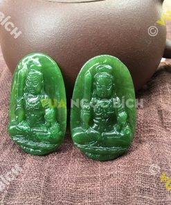 Phật Bản Mệnh Bất Động Minh Vương Ngọc Bích Nephrite Jade (MD097) 12 Phật Bản Mệnh Bất Động Minh Vương Ngọc Bích Nephrite Jade (MD097) 6