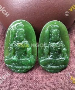 Phật Bản Mệnh Bất Động Minh Vương Ngọc Bích Nephrite Jade (MD097) 11 Phật Bản Mệnh Bất Động Minh Vương Ngọc Bích Nephrite Jade (MD097) 5