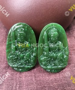 Phật Bản Mệnh Bồ Tát Văn Thù Ngọc Bích Nephrite Jade (MD093) 13 Phật Bản Mệnh Bồ Tát Văn Thù Ngọc Bích Nephrite Jade (MD093) 7