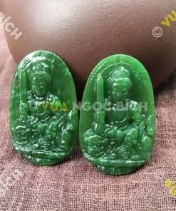 Phật Bản Mệnh Bồ Tát Văn Thù Ngọc Bích Nephrite Jade (MD093) 12 Phật Bản Mệnh Bồ Tát Văn Thù Ngọc Bích Nephrite Jade (MD093) 6