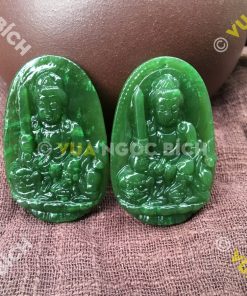 Phật Bản Mệnh Bồ Tát Văn Thù Ngọc Bích Nephrite Jade (MD093) 11 Phật Bản Mệnh Bồ Tát Văn Thù Ngọc Bích Nephrite Jade (MD093) 5