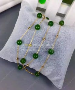 Vòng Tay Ngọc Bích Nephrite Jade 10mm (VT062) 16 Vòng Tay Ngọc Bích Nephrite Jade 10mm (VT062) 8