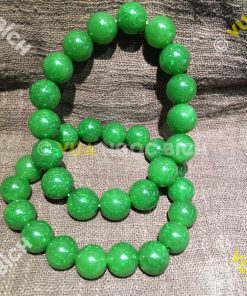Vòng Tay Ngọc Bích Nephrite Jade 12mm VIP (VT052) 13 Vòng Tay Ngọc Bích Nephrite Jade 12mm VIP (VT052) 6