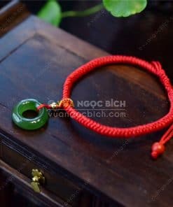 Vòng Tay Đồng Điếu Ngọc Bích Nephrite Jade (VT057) 13 Vòng Tay Đồng Điếu Ngọc Bích Nephrite Jade (VT057) 7
