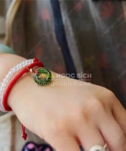 Vòng Tay Đồng Điếu Ngọc Bích Nephrite Jade (VT057) 12 Vòng Tay Đồng Điếu Ngọc Bích Nephrite Jade (VT057) 6