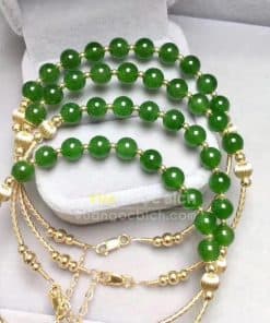 Vòng Tay Ngọc Bích Nephrite Jade 6mm (VT064) 16 Vòng Tay Ngọc Bích Nephrite Jade 6mm (VT064) 8