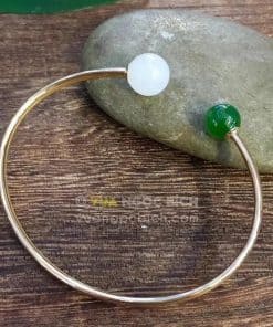 Vòng Tay Ngọc Bích Nephrite Jade (VT061) 9 Vòng Tay Ngọc Bích Nephrite Jade (VT061) 4