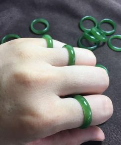 Nhẫn Bầu Ngọc Bích Nephrite Jade VIP (NN030-2) 35 Nhẫn Bầu Ngọc Bích Nephrite Jade VIP (NN030-2) 17