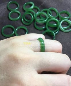 Nhẫn Bầu Ngọc Bích Nephrite Jade VIP (NN030-2) 37 Nhẫn Bầu Ngọc Bích Nephrite Jade VIP (NN030-2) 19