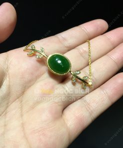 Lắc Tay Ngọc Bích Nephrite Jade (VNB-VT072) 14 Lắc Tay Ngọc Bích Nephrite Jade (VNB-VT072) 7