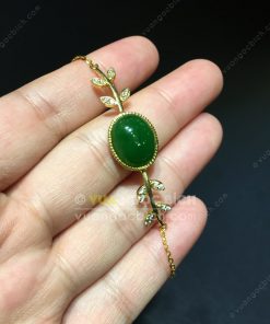 Lắc Tay Ngọc Bích Nephrite Jade (VNB-VT072) 10 Lắc Tay Ngọc Bích Nephrite Jade (VNB-VT072) 3