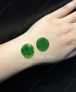 Mặt đá trang sức Ngọc Bích Nephrite Jade (VNB-MDTS007) 9 Mặt đá trang sức Ngọc Bích Nephrite Jade (VNB-MDTS007) 4