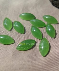 Mặt đá trang sức Ngọc Bích Nephrite Jade (VNB-MDTS012) 7 Mặt đá trang sức Ngọc Bích Nephrite Jade (VNB-MDTS012) 4