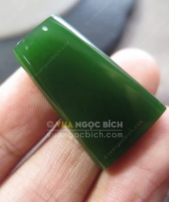Mặt đá trang sức Ngọc Bích Nephrite Jade (VNB-MDTS013) 7 Mặt đá trang sức Ngọc Bích Nephrite Jade (VNB-MDTS013) 3