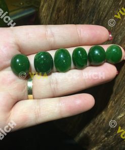 Mặt đá trang sức Ngọc Bích Nephrite Jade (VNB-MDTS014) 10 Mặt đá trang sức Ngọc Bích Nephrite Jade (VNB-MDTS014) 5