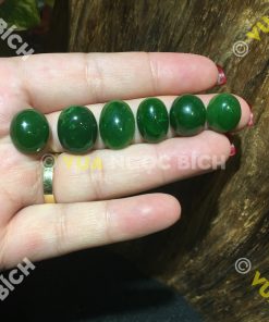 Mặt đá trang sức Ngọc Bích Nephrite Jade (VNB-MDTS014) 8 Mặt đá trang sức Ngọc Bích Nephrite Jade (VNB-MDTS014) 3