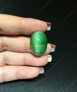 Mặt đá trang sức Ngọc Bích Nephrite Jade (VNB-MDTS015) 12 Mặt đá trang sức Ngọc Bích Nephrite Jade (VNB-MDTS015) 6
