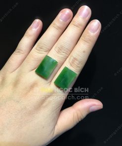 Mặt đá trang sức Ngọc Bích Nephrite Jade (VNB-MDTS016) 9 Mặt đá trang sức Ngọc Bích Nephrite Jade (VNB-MDTS016) 5
