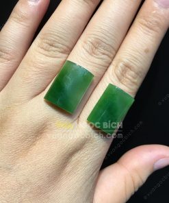 Mặt đá trang sức Ngọc Bích Nephrite Jade (VNB-MDTS016) 8 Mặt đá trang sức Ngọc Bích Nephrite Jade (VNB-MDTS016) 4