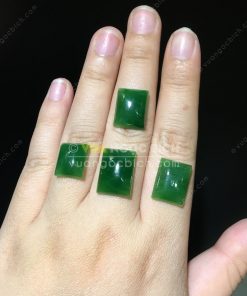 Mặt đá trang sức Ngọc Bích Nephrite Jade (VNB-MDTS017) 20 Mặt đá trang sức Ngọc Bích Nephrite Jade (VNB-MDTS017) 8