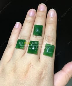 Mặt đá trang sức Ngọc Bích Nephrite Jade (VNB-MDTS017) 22 Mặt đá trang sức Ngọc Bích Nephrite Jade (VNB-MDTS017) 10