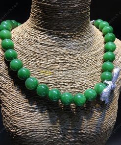 Chuỗi Vòng Cổ Ngọc Bích Nephrite Jade 10mm VIP (VNB-CC088) 17 Chuỗi Vòng Cổ Ngọc Bích Nephrite Jade 10mm VIP (VNB-CC088) 9