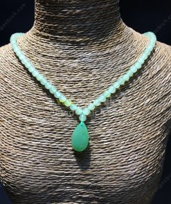 Chuỗi Vòng Cổ Ngọc Bích Nephrite Jade 4mm VIP (VNB-CC092) 11 Chuỗi Vòng Cổ Ngọc Bích Nephrite Jade 4mm VIP (VNB-CC092) 5