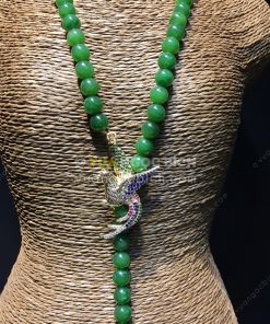 Chuỗi Vòng Cổ Ngọc Bích Nephrite Jade 6mm VIP (VNB-CC089) 17 Chuỗi Vòng Cổ Ngọc Bích Nephrite Jade 6mm VIP (VNB-CC089) 9