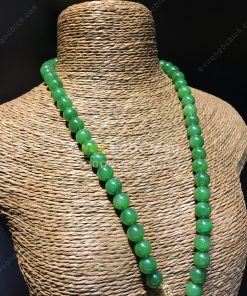 Chuỗi Vòng Cổ Ngọc Bích Nephrite Jade 6mm VIP (VNB-CC089) 16 Chuỗi Vòng Cổ Ngọc Bích Nephrite Jade 6mm VIP (VNB-CC089) 8