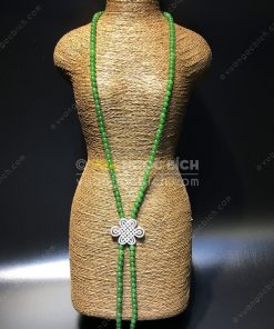 Chuỗi Vòng Cổ Ngọc Bích Nephrite Jade 6mm VIP (VNB-CC091) 17 Chuỗi Vòng Cổ Ngọc Bích Nephrite Jade 6mm VIP (VNB-CC091) 4