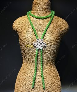 Chuỗi Vòng Cổ Ngọc Bích Nephrite Jade 6mm VIP (VNB-CC091) 24 Chuỗi Vòng Cổ Ngọc Bích Nephrite Jade 6mm VIP (VNB-CC091) 11