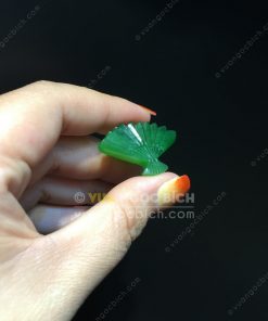 Mặt Dây Chiếc Quạt Ngọc Bích Nephrite Jade(VNB-MD221) 11 Mặt Dây Chiếc Quạt Ngọc Bích Nephrite Jade(VNB-MD221) 6