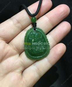 Mặt Dây Chữ Phúc Ngọc Bích Nephrite Jade (VNB-MD226) 11 Mặt Dây Chữ Phúc Ngọc Bích Nephrite Jade (VNB-MD226) 5