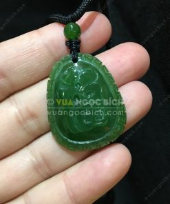 Mặt Dây Chữ Phúc Ngọc Bích Nephrite Jade (VNB-MD226) 9 Mặt Dây Chữ Phúc Ngọc Bích Nephrite Jade (VNB-MD226) 3