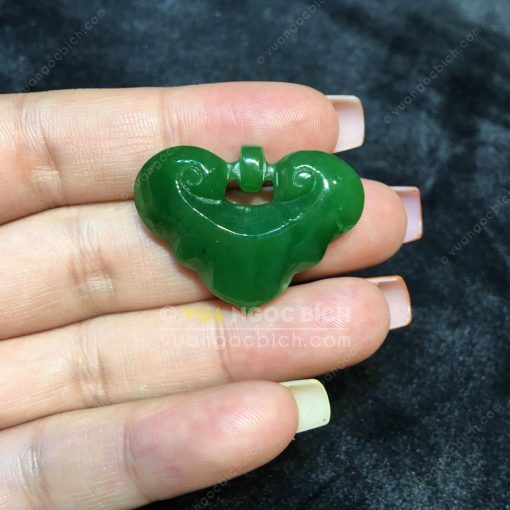 Mặt Dây Khánh Ngọc Bích Nephrite Jade VIP(VNB-MD223) 3