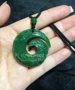 Mặt Ngọc Bích Nephrite Jade (VNB-MD244) 14 Mặt Ngọc Bích Nephrite Jade (VNB-MD244) 7