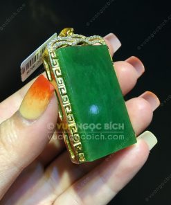 Mặt Dây Ngọc Bích Nephrite Jade (VNB-MD227-1) 29 Mặt Dây Ngọc Bích Nephrite Jade (VNB-MD227-1) 12
