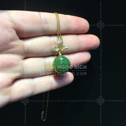 Mặt Dây Ngọc Bích Nephrite Jade (VNB-MD146-3) 2