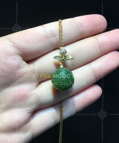 Mặt Dây Ngọc Bích Nephrite Jade (VNB-MD146-3) 8 Mặt Dây Ngọc Bích Nephrite Jade (VNB-MD146-3) 3